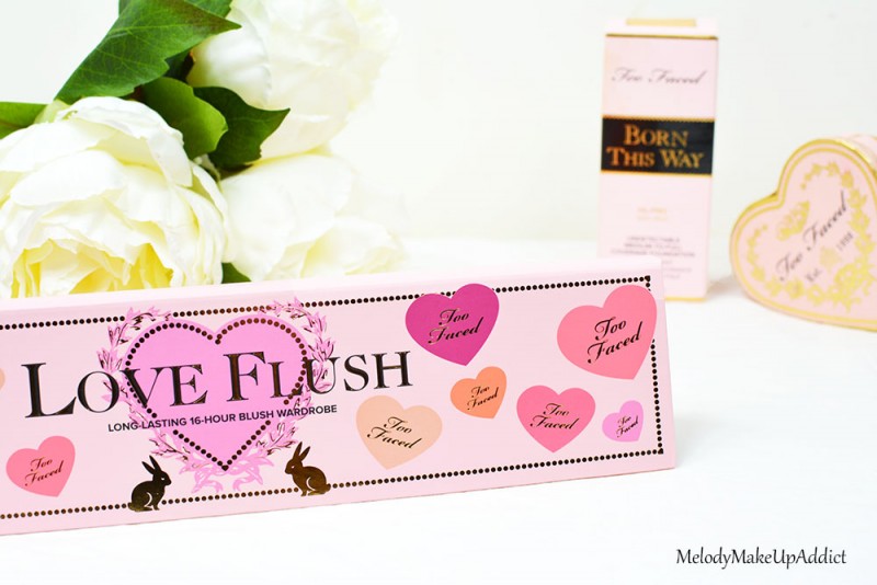 love flush blush set too faced palette