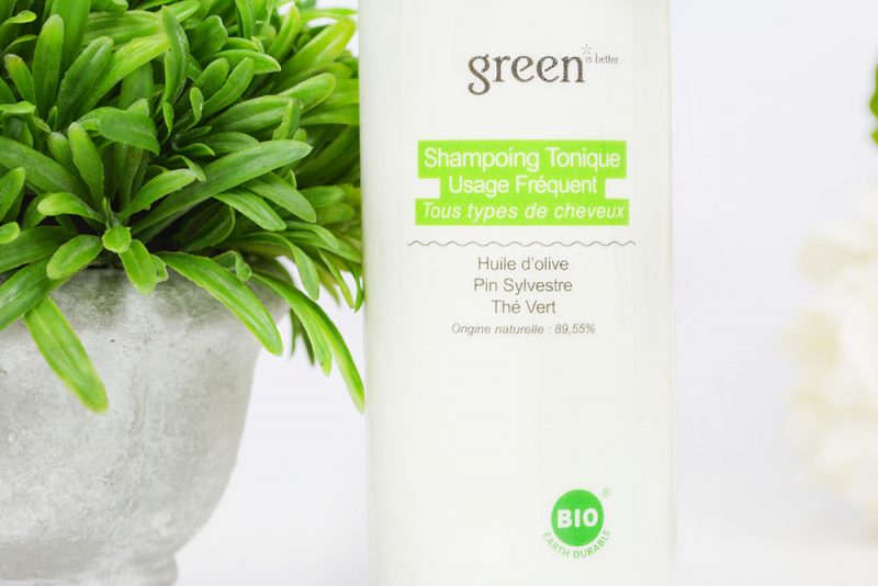 shampoing tonique green cosmetics