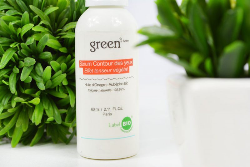 sérum green is better cosmetics