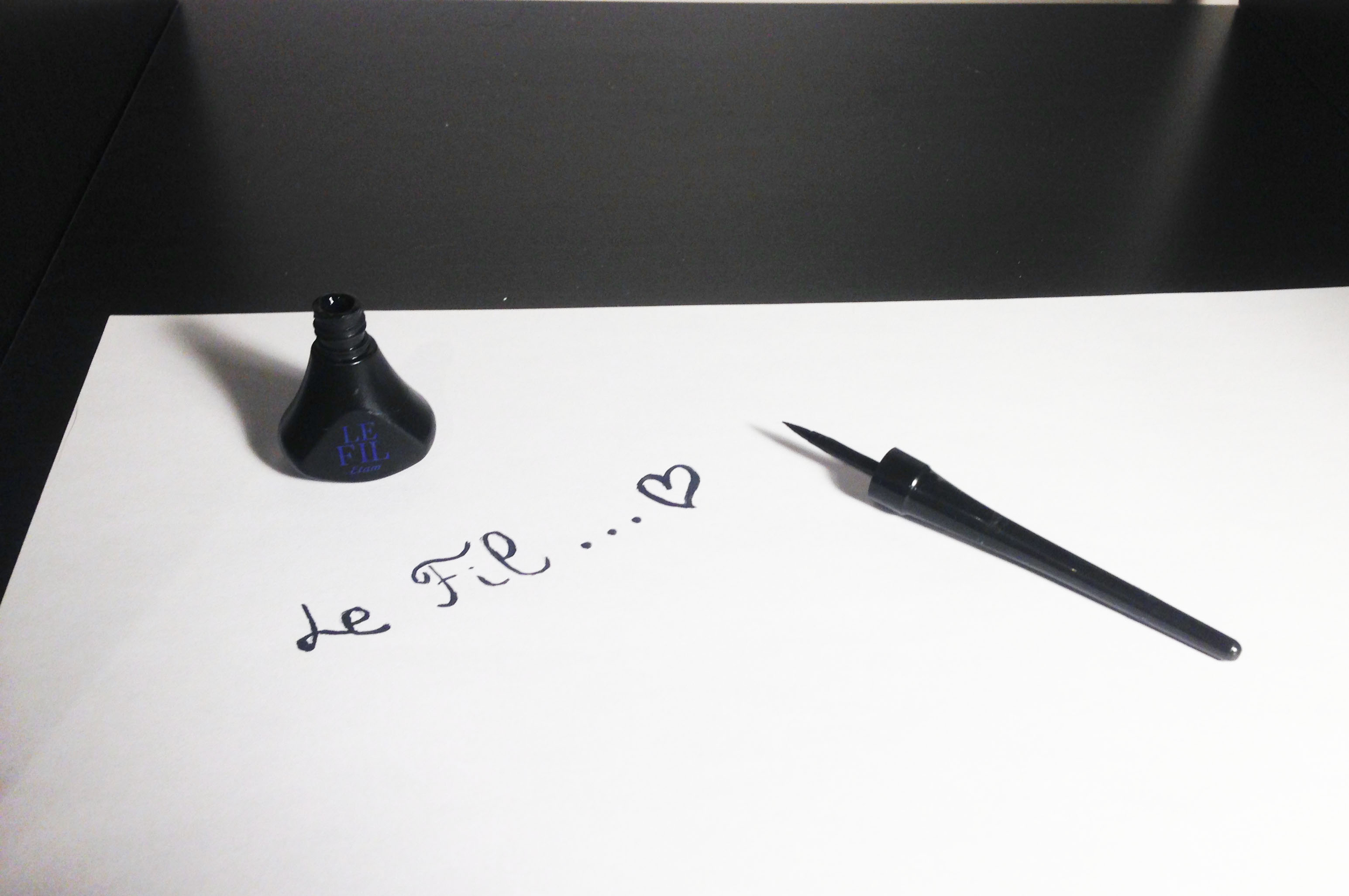 L’eyeliner ”Le Fil” d’Etam : mon avis