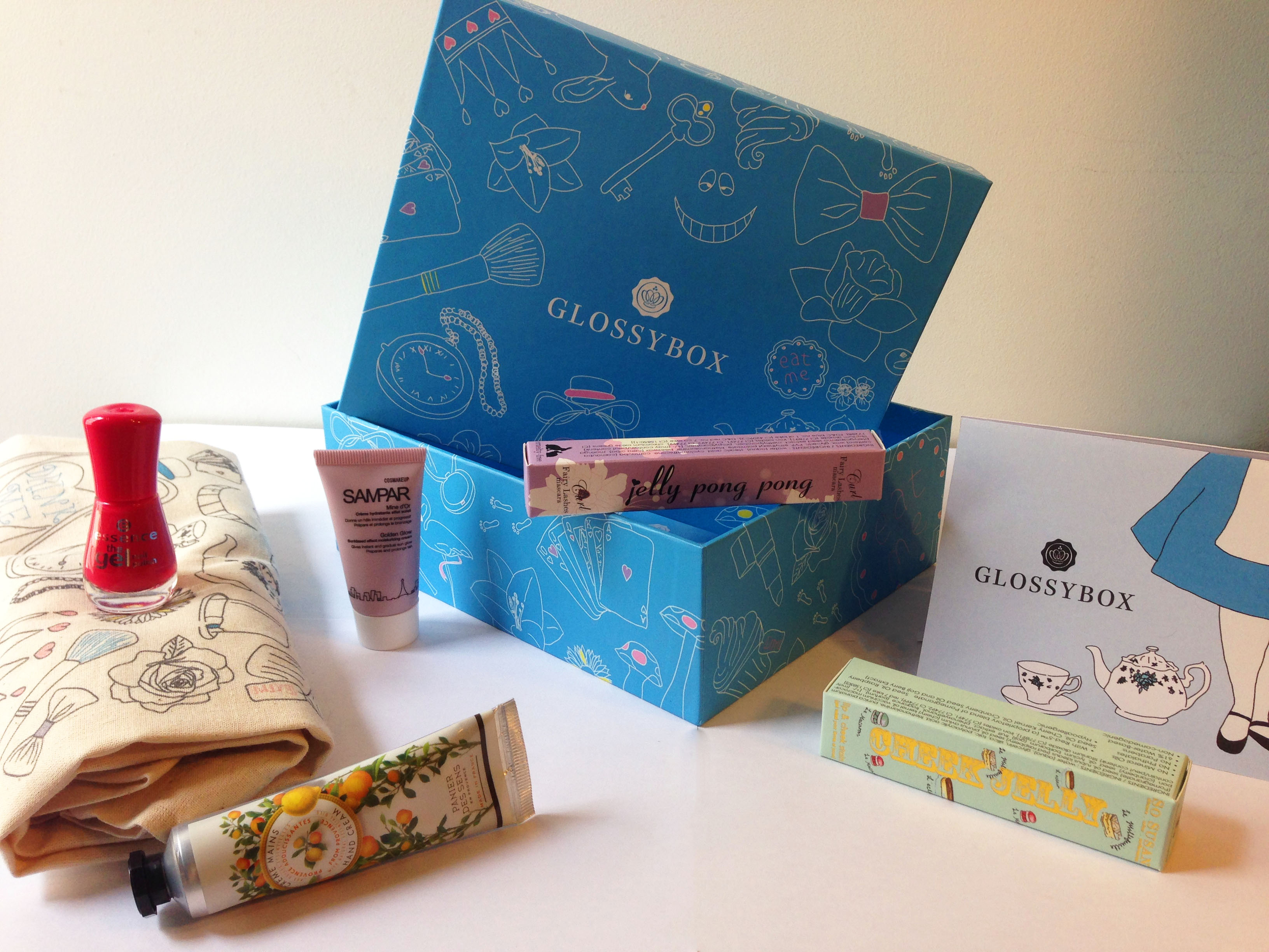 Glossybox d’avril ”Au Pays des Merveilles”