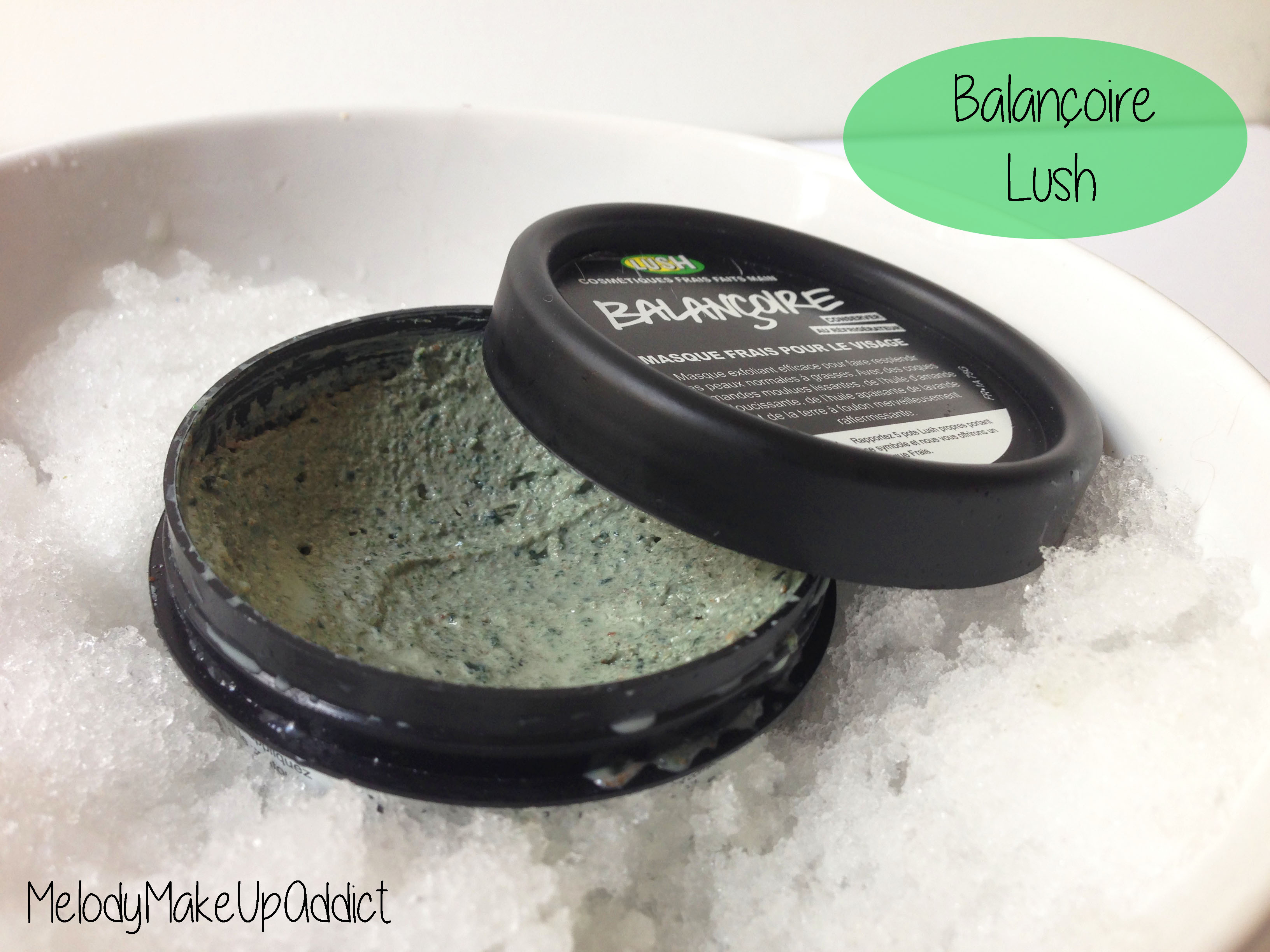 Le masque frais Balançoire de chez Lush : mon avis