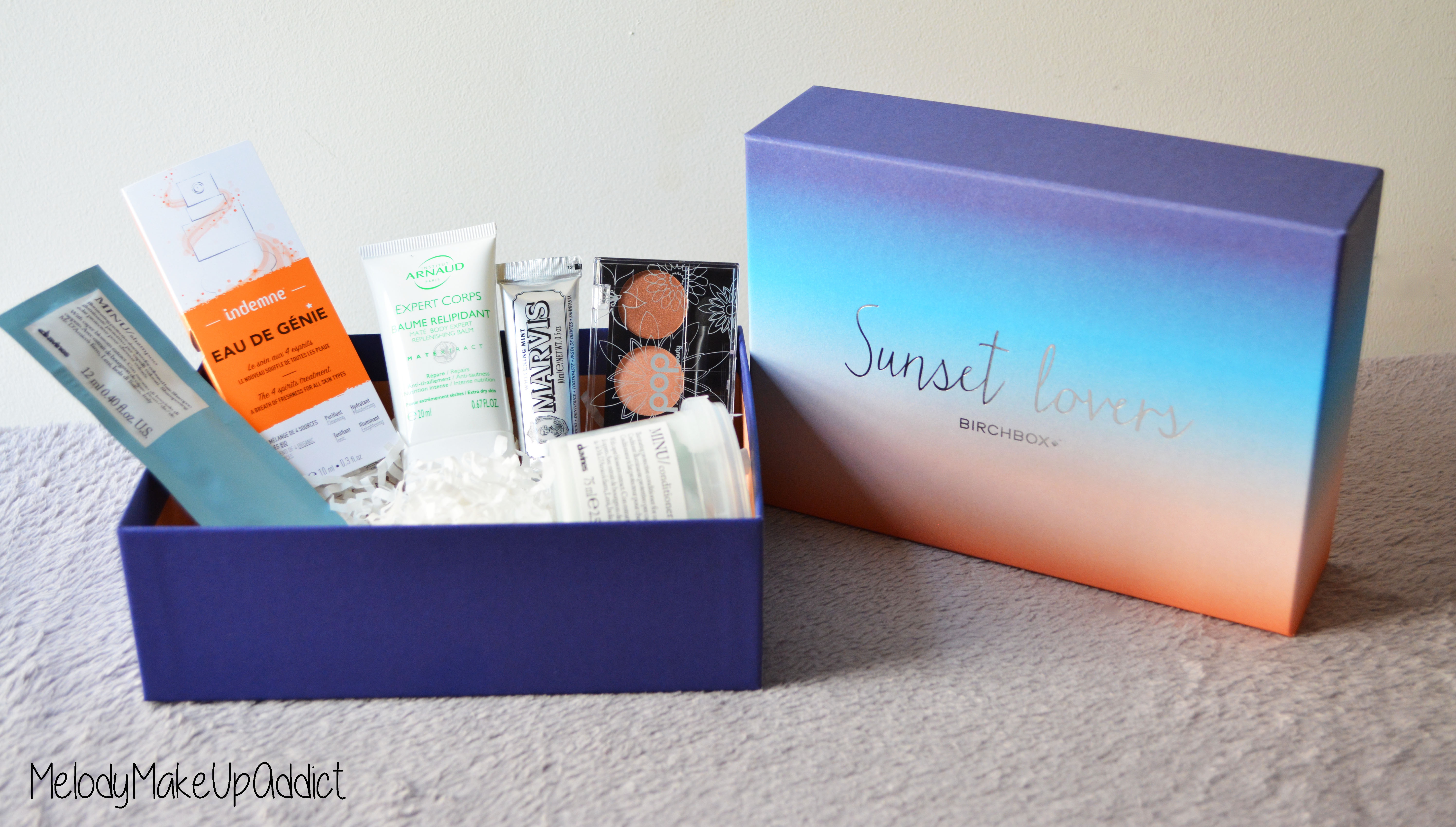 Birchbox de juillet : Sunset Lovers