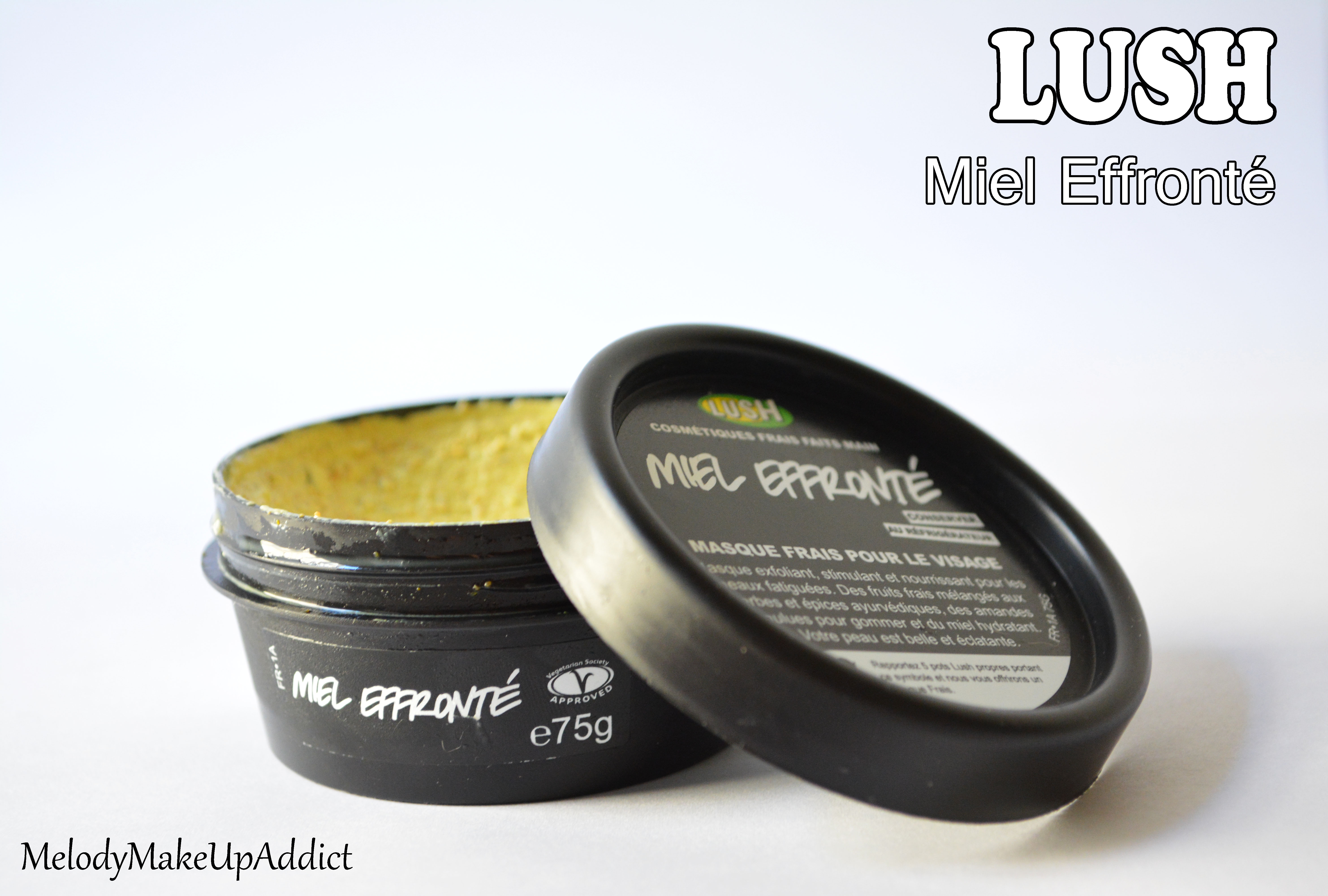 Le masque frais Miel Effronté de chez Lush