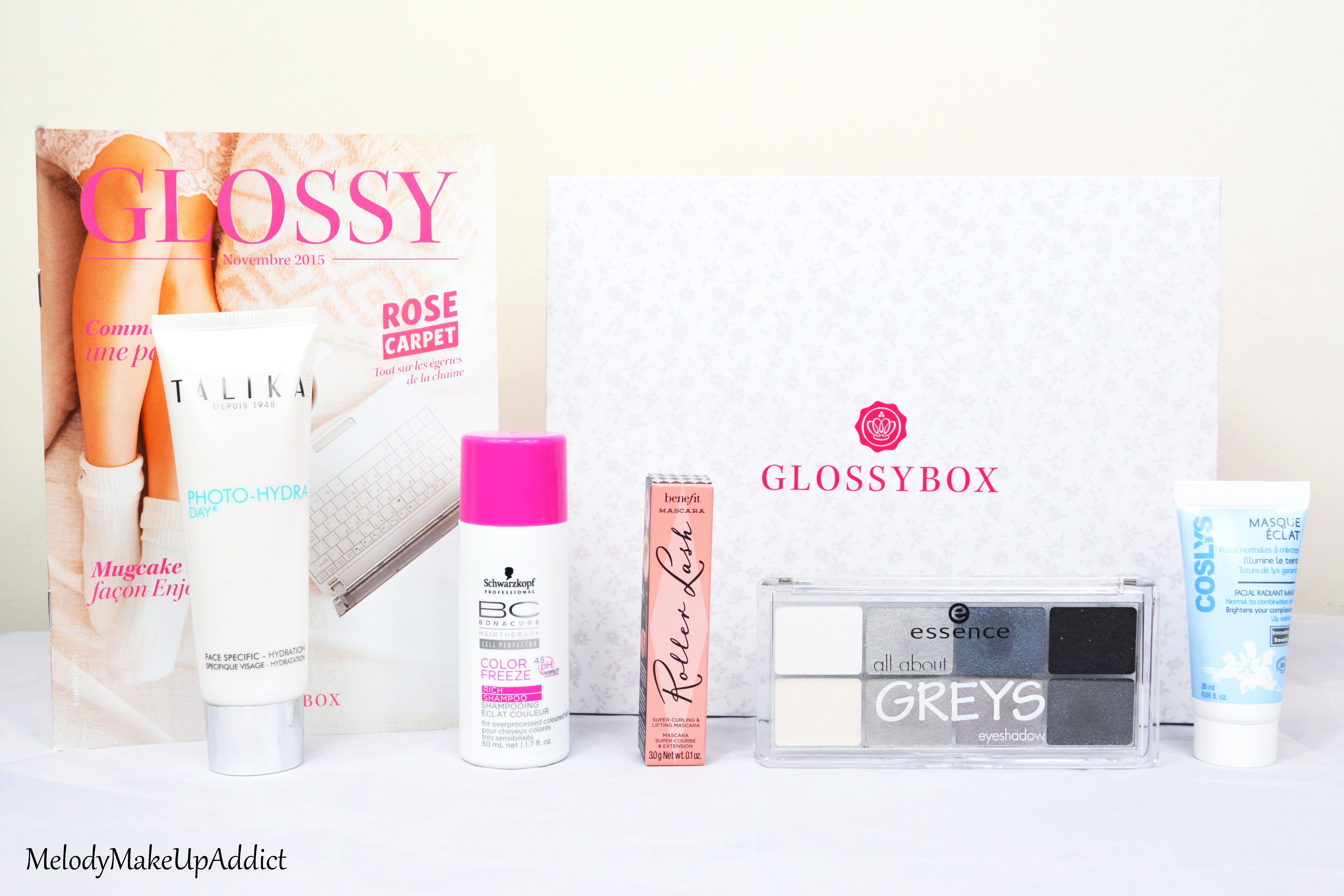 La Glossybox en collaboration avec Rose Carpet
