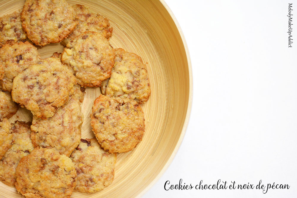 Cookies chocolat au lait et noix de pécan