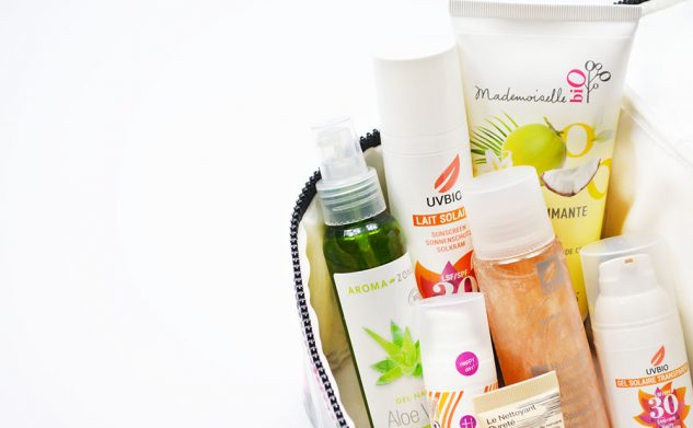 Ma trousse beauté pour des vacances au soleil