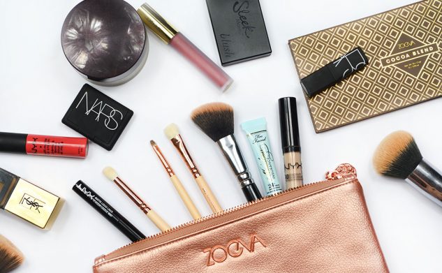 Ma trousse à maquillage de l’été en vacances