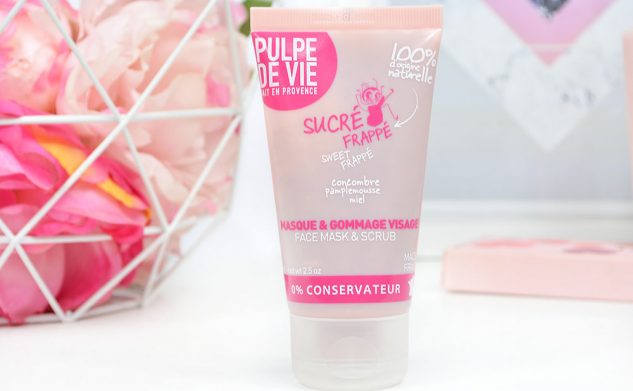 Le masque et gommage Sucré Frappé de Pulpe de Vie