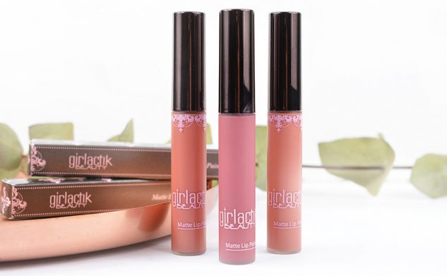 Les Matte Lip Paint de la marque Girlactik Beauty !