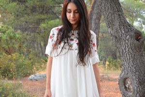 robe fleurie zara