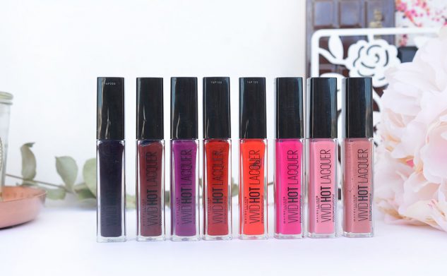 Les Vivid Hot Lacquer de Maybelline : ce que j’en pense !