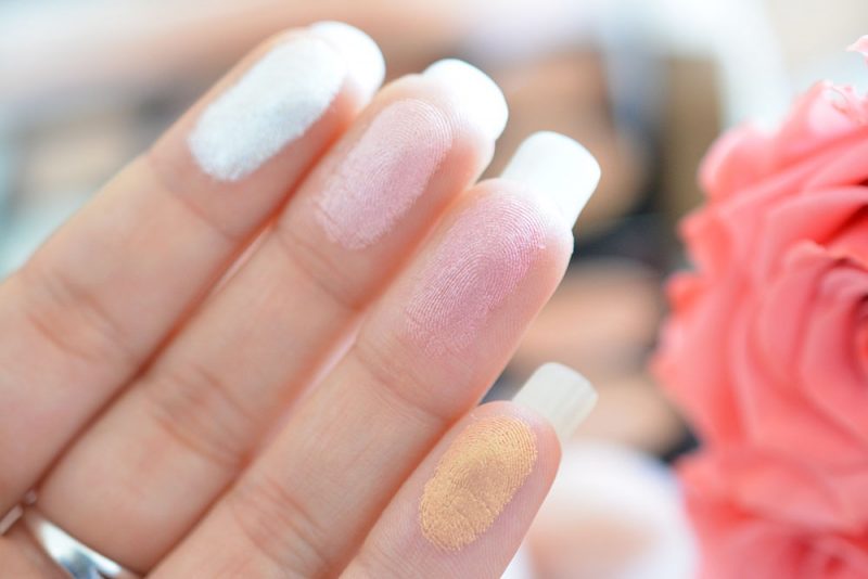 swatch ultra blush palette makeup revolution