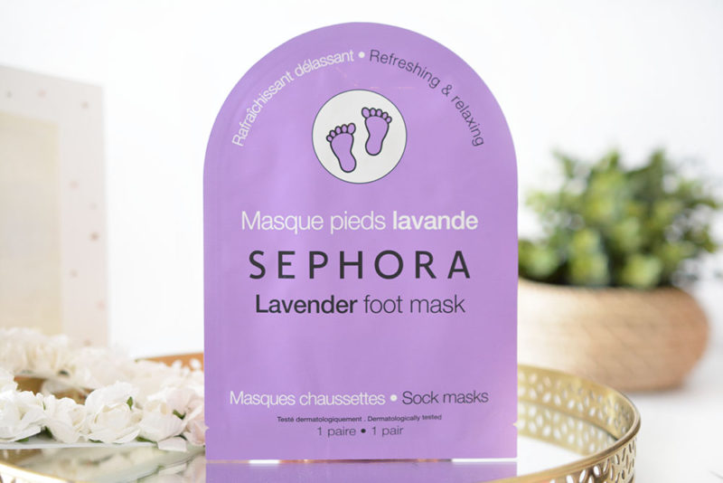 masque pied sephora