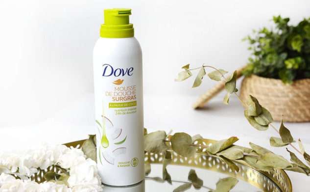 La mousse de douche Dove : la petite nouveauté à découvrir !